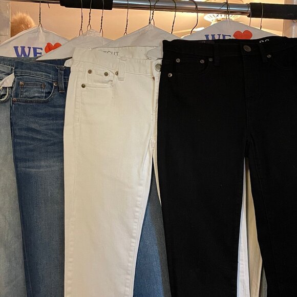 13 Pairs of J Crew Jeans Sz 25, 26 - Picture 2 of 9